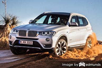 Insurance quote for BMW X3 in San Antonio