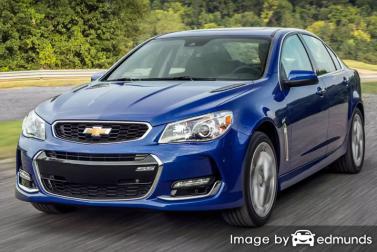 Insurance rates Chevy SS in San Antonio