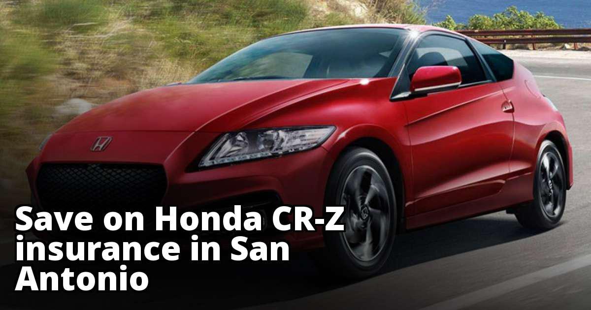 Cheapest Honda CRZ Insurance in San Antonio, TX