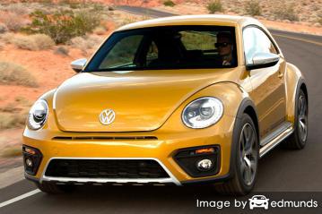 Insurance rates Volkswagen Beetle in San Antonio