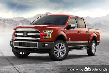 Insurance rates Ford F-150 in San Antonio