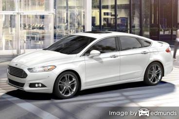 Insurance rates Ford Fusion in San Antonio