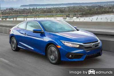 Insurance rates Honda Civic in San Antonio