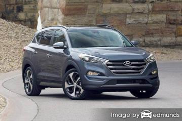 Insurance rates Hyundai Tucson in San Antonio