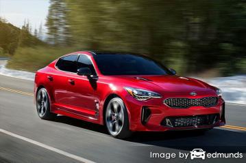 Insurance rates Kia Stinger in San Antonio