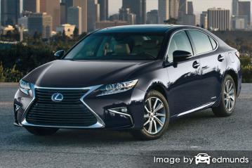 Insurance rates Lexus ES 300h in San Antonio