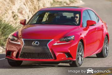 Insurance rates Lexus IS 200t in San Antonio