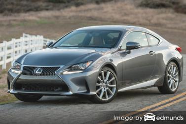 Discount Lexus RC 300 insurance