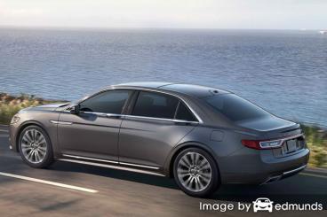 Insurance quote for Lincoln Continental in San Antonio