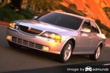 Insurance rates Lincoln LS in San Antonio