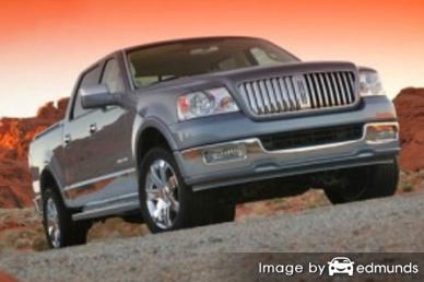 Insurance rates Lincoln Mark LT in San Antonio