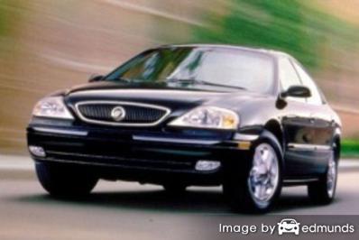 Insurance rates Mercury Sable in San Antonio