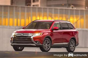 Insurance rates Mitsubishi Outlander in San Antonio