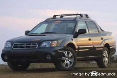 Insurance rates Subaru Baja in San Antonio