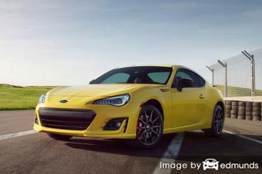 Insurance rates Subaru BRZ in San Antonio