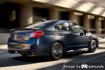 Insurance quote for Subaru WRX in San Antonio