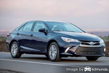 Insurance rates Toyota Camry Hybrid in San Antonio