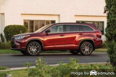 Insurance quote for Toyota Highlander in San Antonio