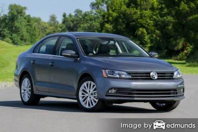 Insurance rates Volkswagen Jetta in San Antonio